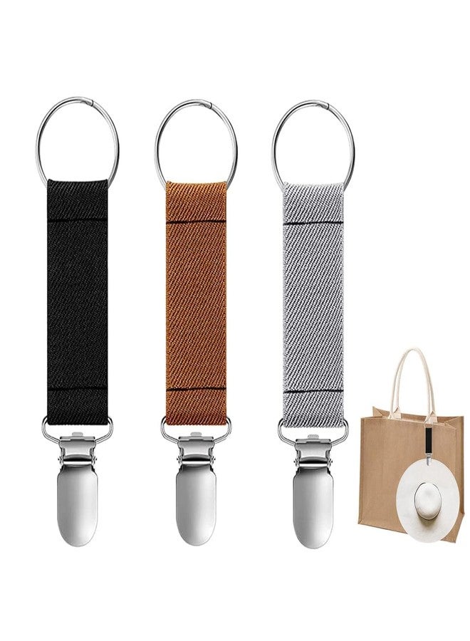 XIGSTA Hat Clip Holder for Travel on Bag Handbag Backpack Luggage for Women, Girls, Adults Outdoor Travel Accessory Hat Companion Portable Cap Clip,Backpack Handbag Hat Clip - Image 2